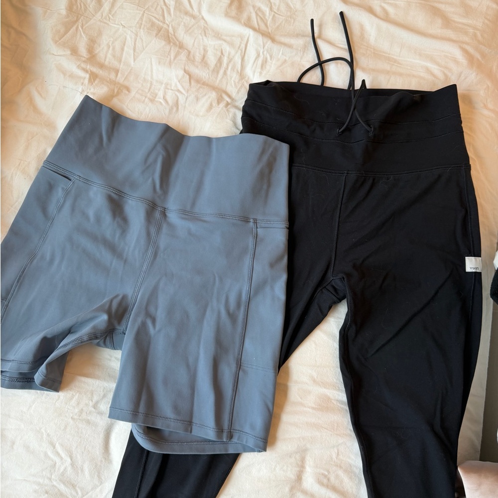 Vuori bundle of blue and Black Leggings